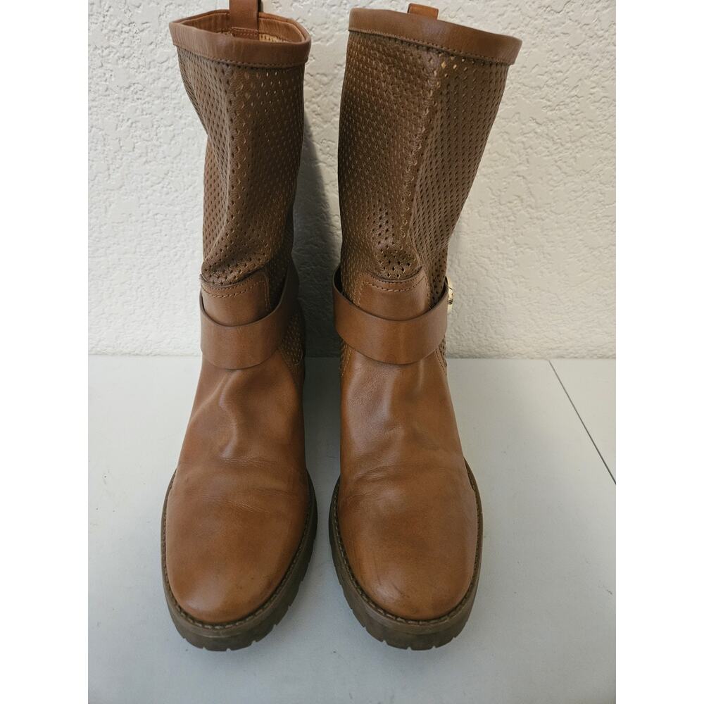 Michael Kors Daria Mid Calf Boots Brown Women's Size 8M - Picture 3 of 13